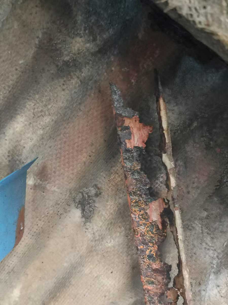 四川成都新津冷却塔维修钢构加固